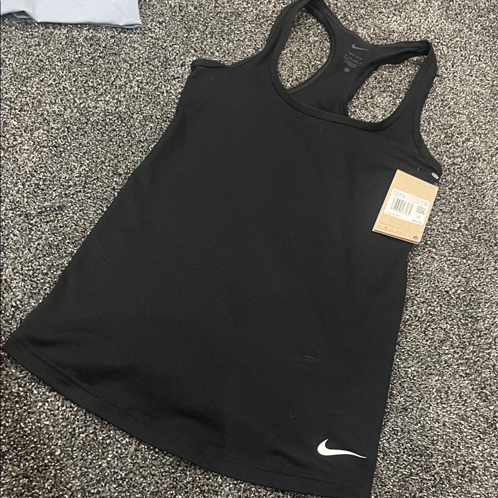 Nike Women's Sleek Black Tank Top